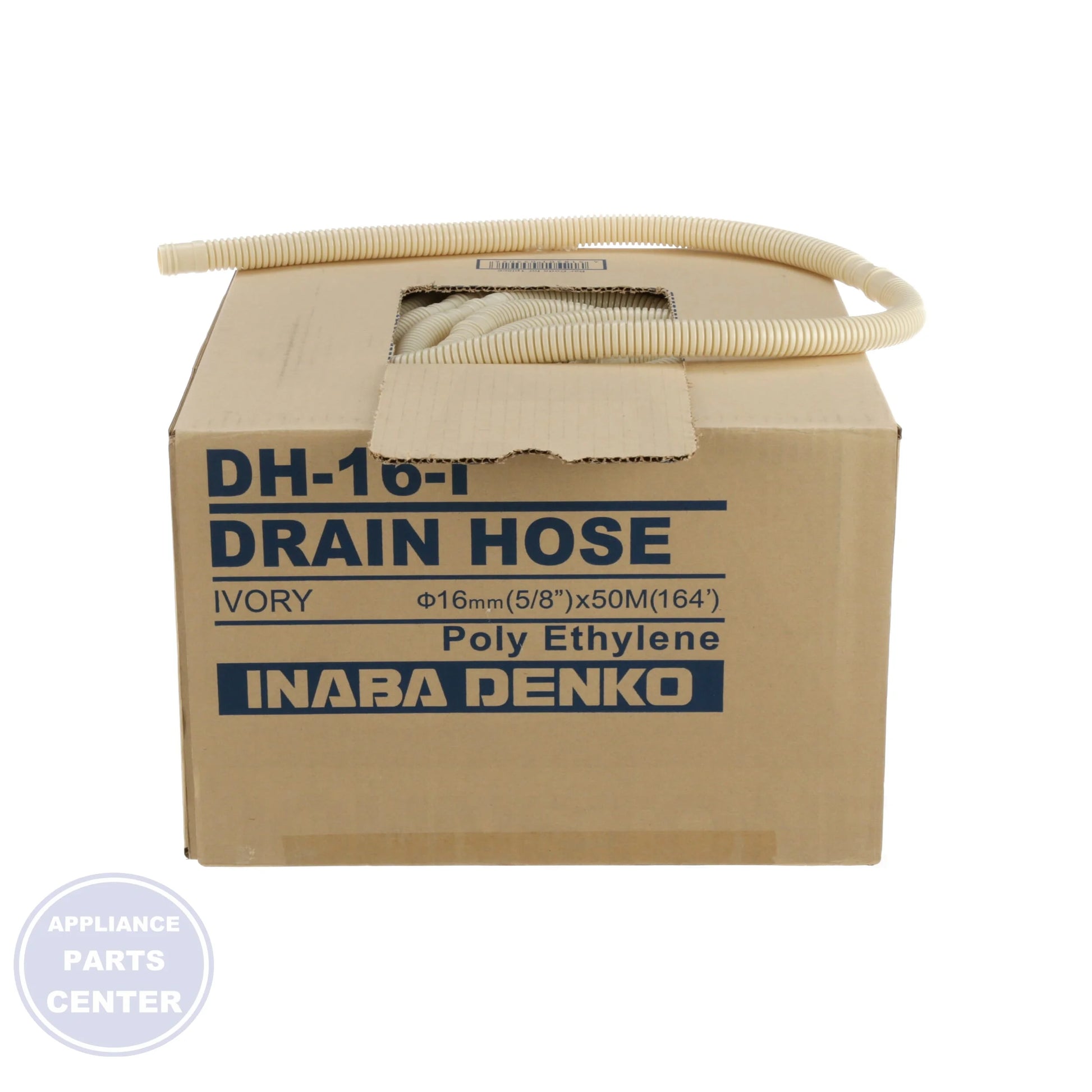 No-Kink Condensate Drain Hose DH-16 - Side view with 5/8" ID and 164' length
