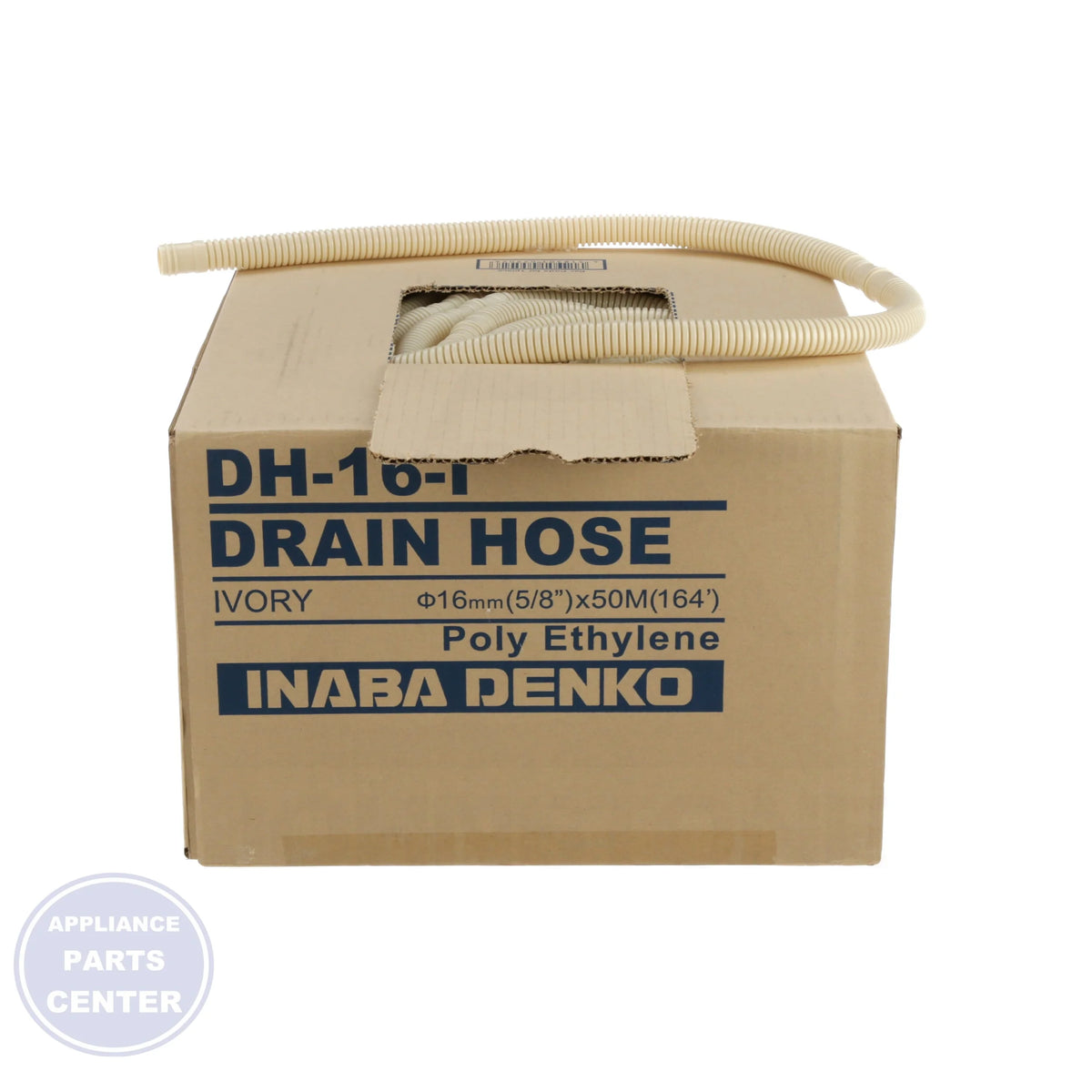No-Kink Condensate Drain Hose DH-16 - Side view with 5/8" ID and 164' length
