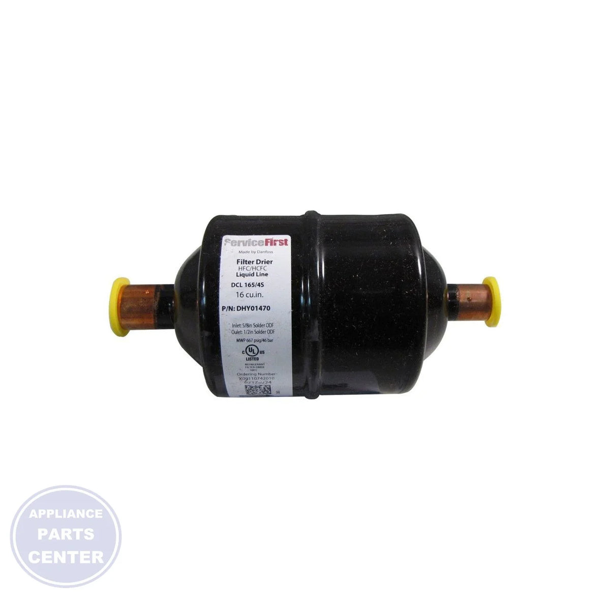 TRP 5/8 X 1/2 ODF 16-CI LL DRIER DHY01470 - Main view showing precise refrigerant flow enhancement for TRP models