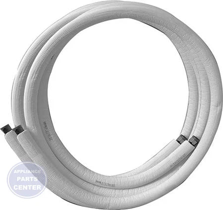 EZ-Pull® Mini-Split Line Set DL04080835H - Main view showing white polyethylene insulation for ductless mini-splits and VRF commercial systems