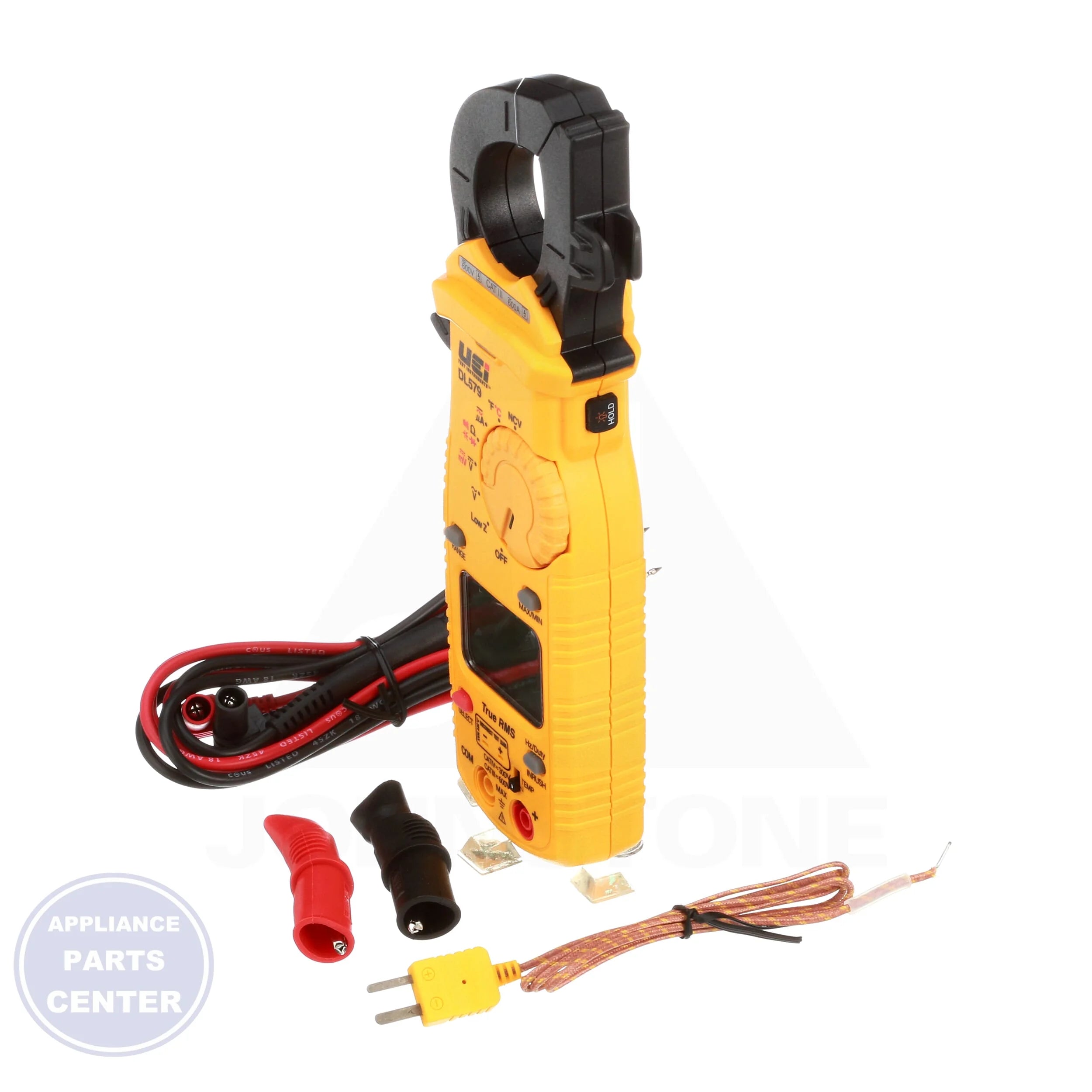 Dualit DL579 Dual Display Clamp Meter - Detailed view of TRMS technology