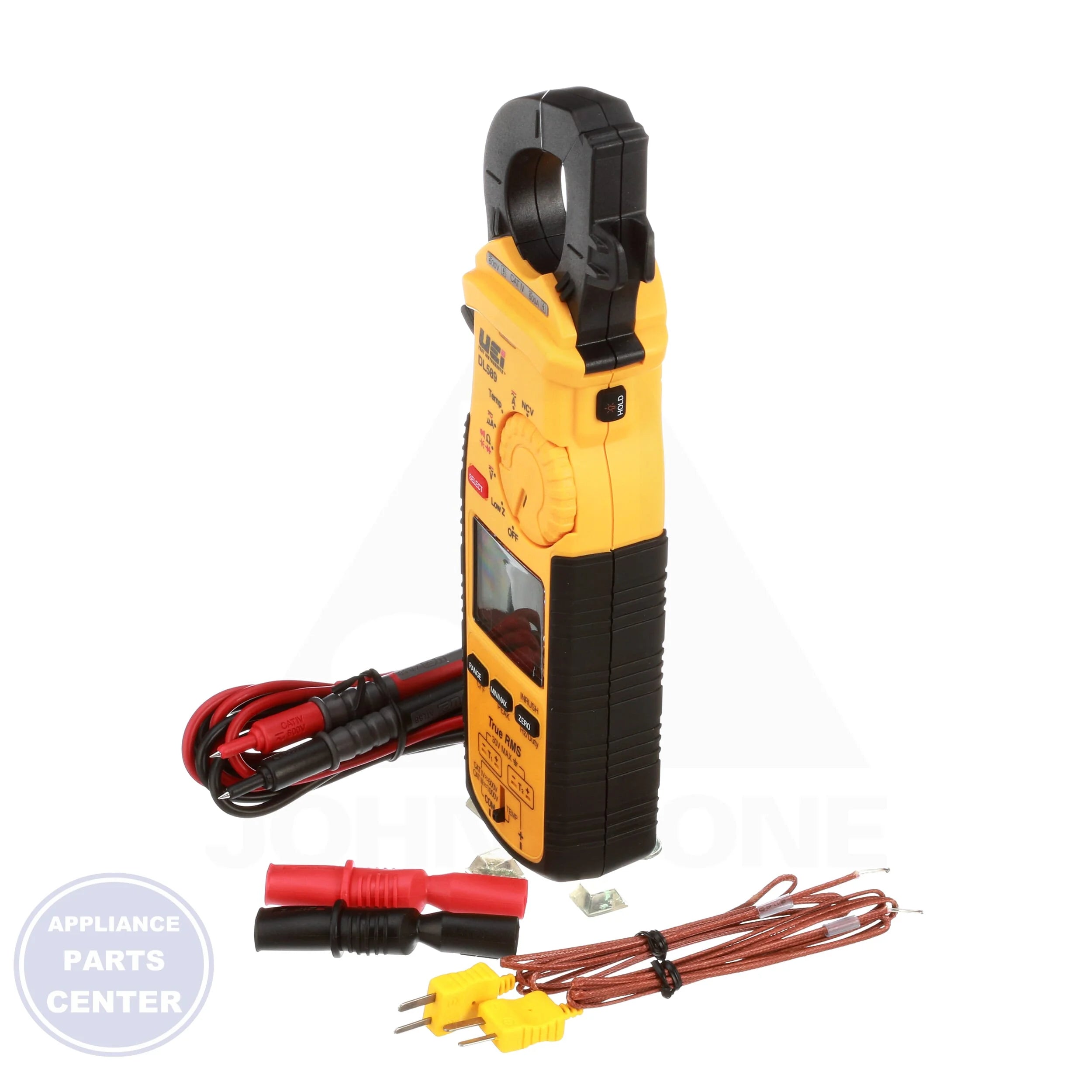 Dual Display Clamp Meter DL589 - Detailed view of TRMS feature