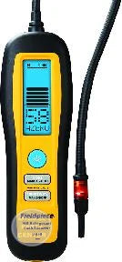 Heated Diode Refrigerant Leak Detector DR58 - Main view showing large LCD for various models