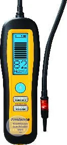 [Brand] Infrared Refrigerant Leak Detector DR82 - Main view showing large LCD display for accurate leak detection