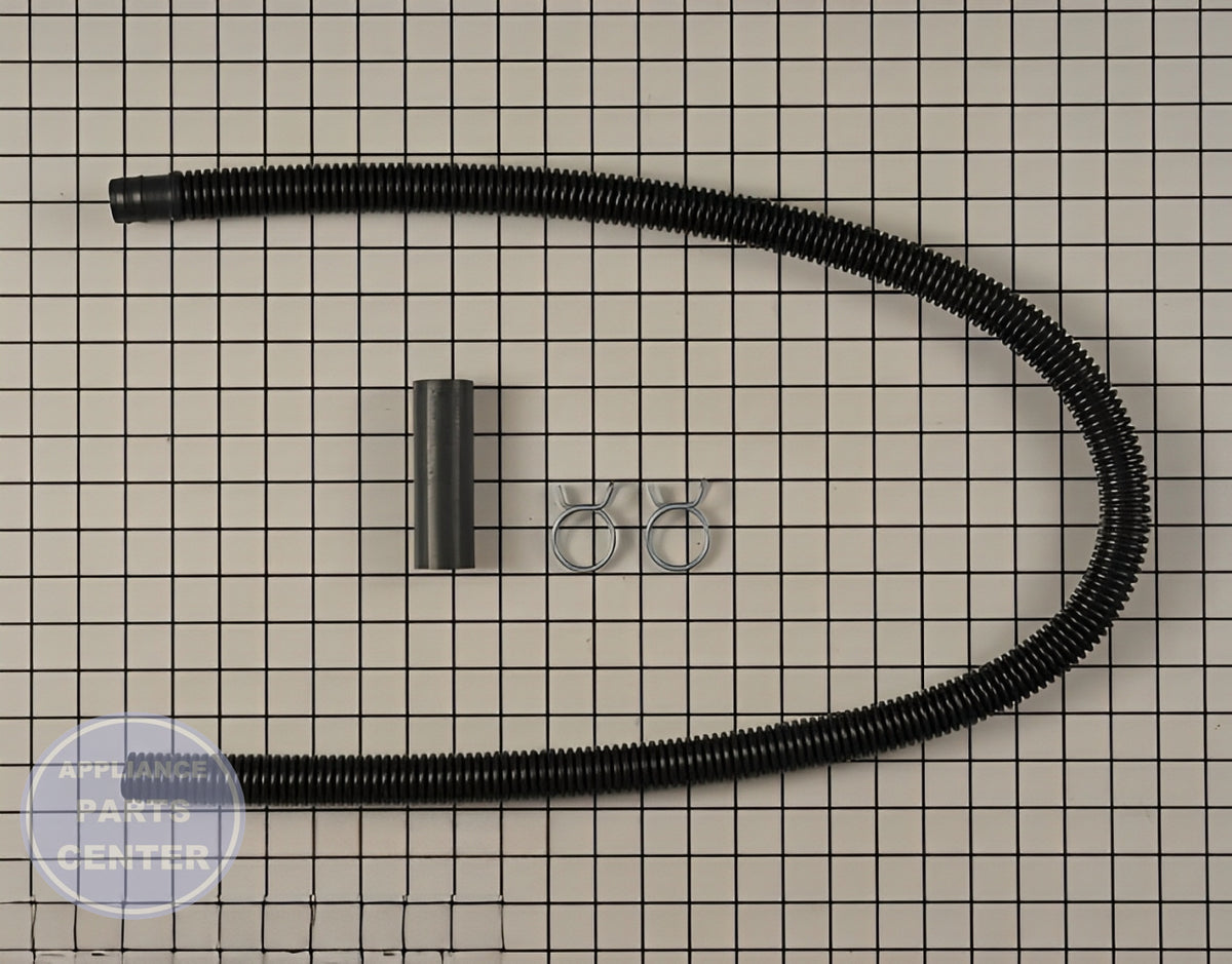 Whirlpool Washer Outer Drain Hose Extension Kit 4' - Main view showing 4-foot length for WPL models