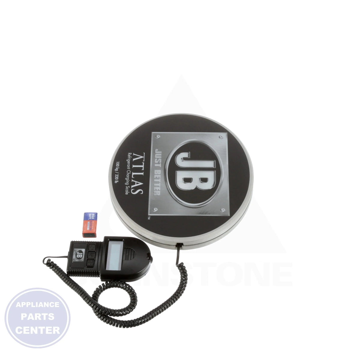 Atlas Electronic Refrigerant Scale DS-20000 - Detailed view of 0.25 oz resolution
