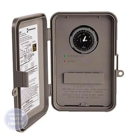 Grässlin Commercial Auto-Voltage Defrost Timer DTAV40JS - Main view showing precise defrost timing for commercial refrigeration units