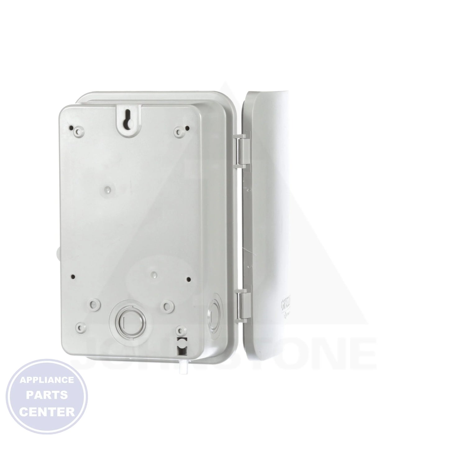 Commercial Auto-Voltage Defrost Timer DTAV40JS - Side view with 120-240 volts and 40 amp specifications