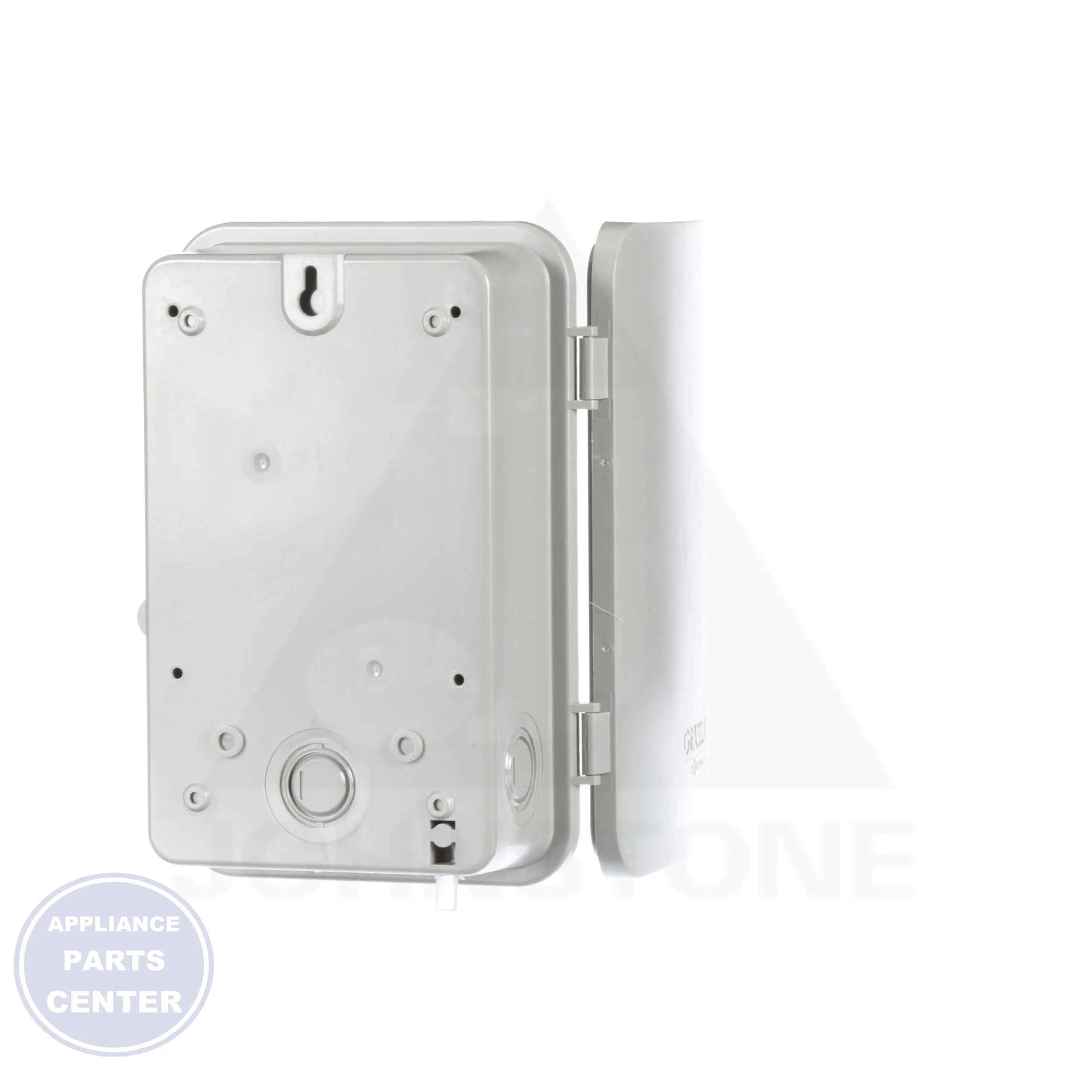 Commercial Auto-Voltage Defrost Timer DTAV40JS - Side view with 120-240 volts and 40 amp specifications