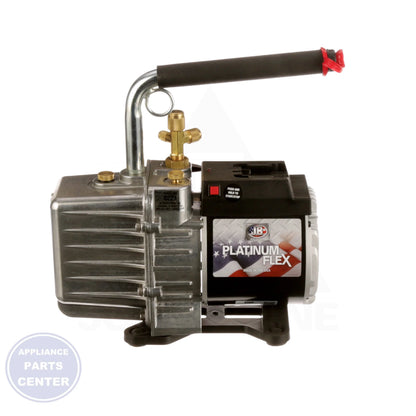 Platinum Flex AC/Battery Vacuum Pump DV-142-FLEX - Detailed view of 1/2" NPT exhaust handle