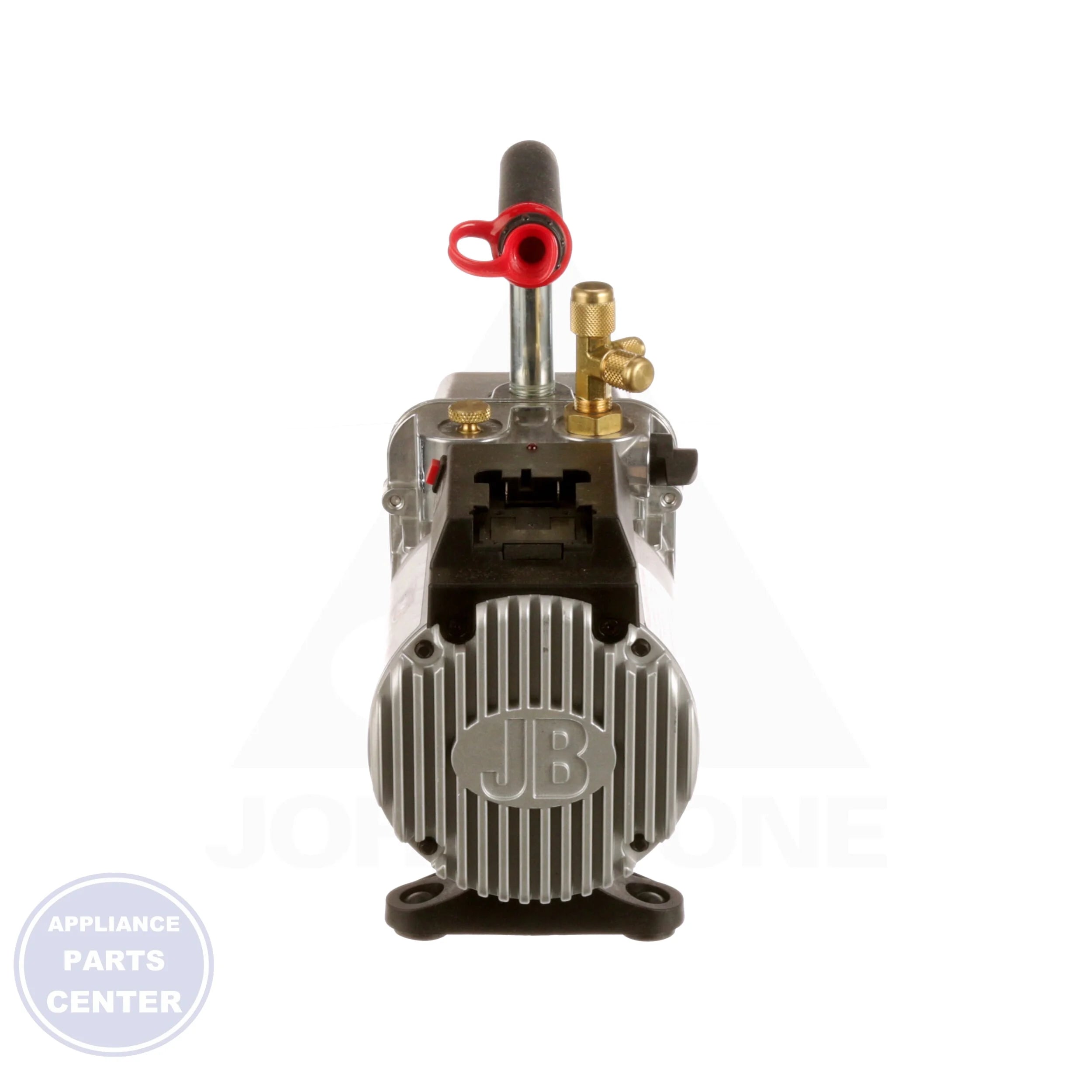 Platinum Flex AC/Battery Vacuum Pump DV-142-FLEX - Side view with 18V lithium-ion battery power