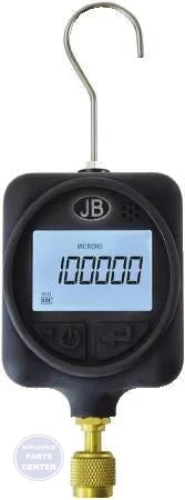 [Brand] Digital Vacuum Gauge DV-22N - Main view showing large backlit display for accurate measurement