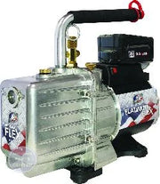 Platinum Flex AC/Battery Vacuum Pump DV-85-FLEX - Main view showing gas ballast and blank-off isolation valve for HVAC systems