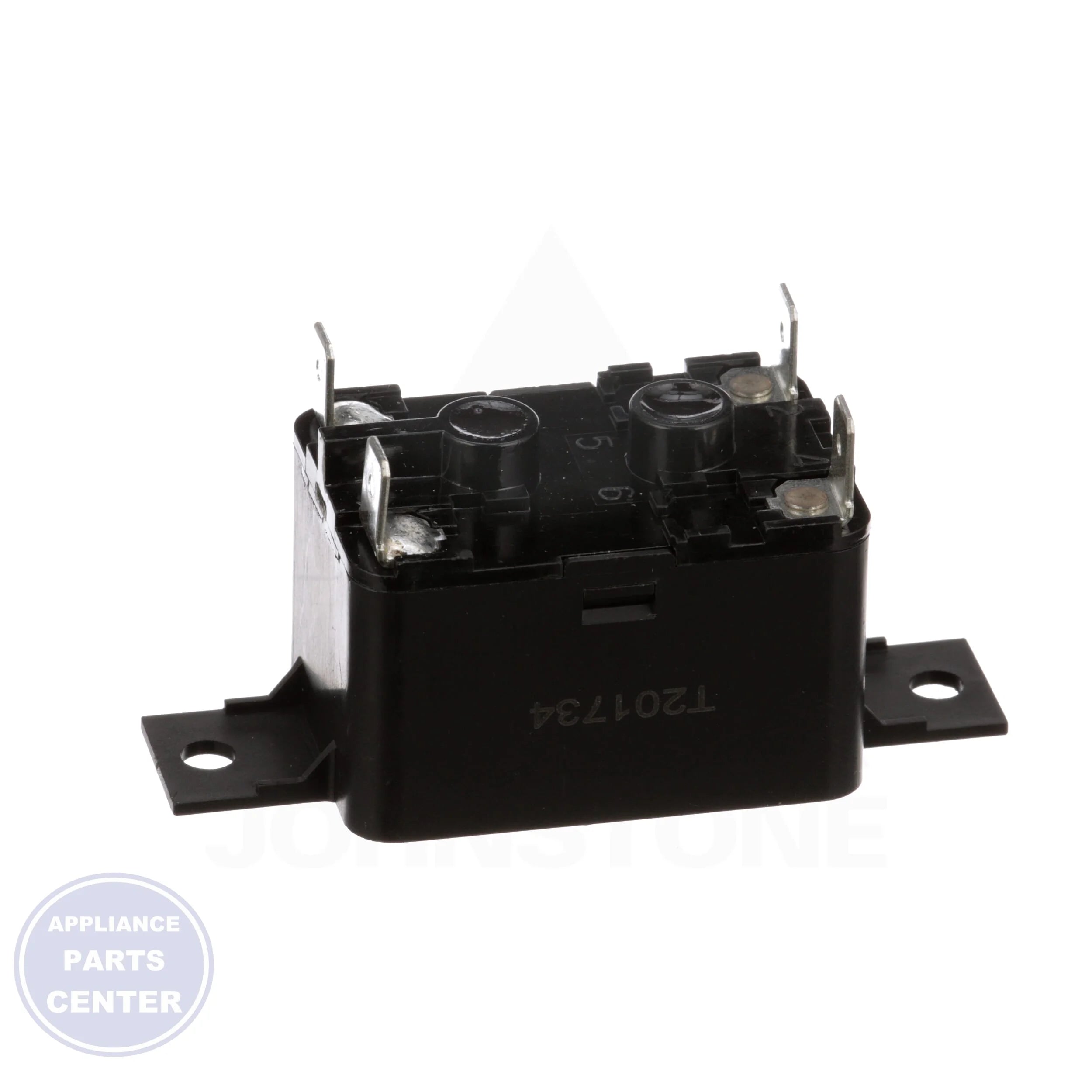 Relay E1305 - Side view with precise measurements and specifications