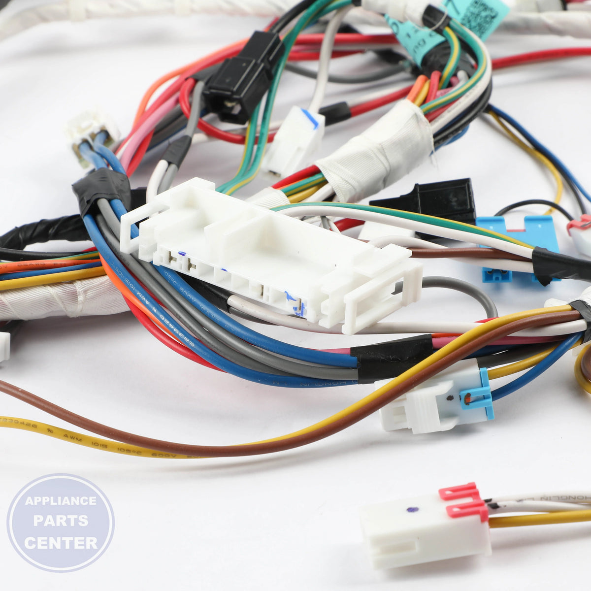L-G HARNESS,MULTI EAD60870427 - Installation in L-G Dryer showing key mounting points