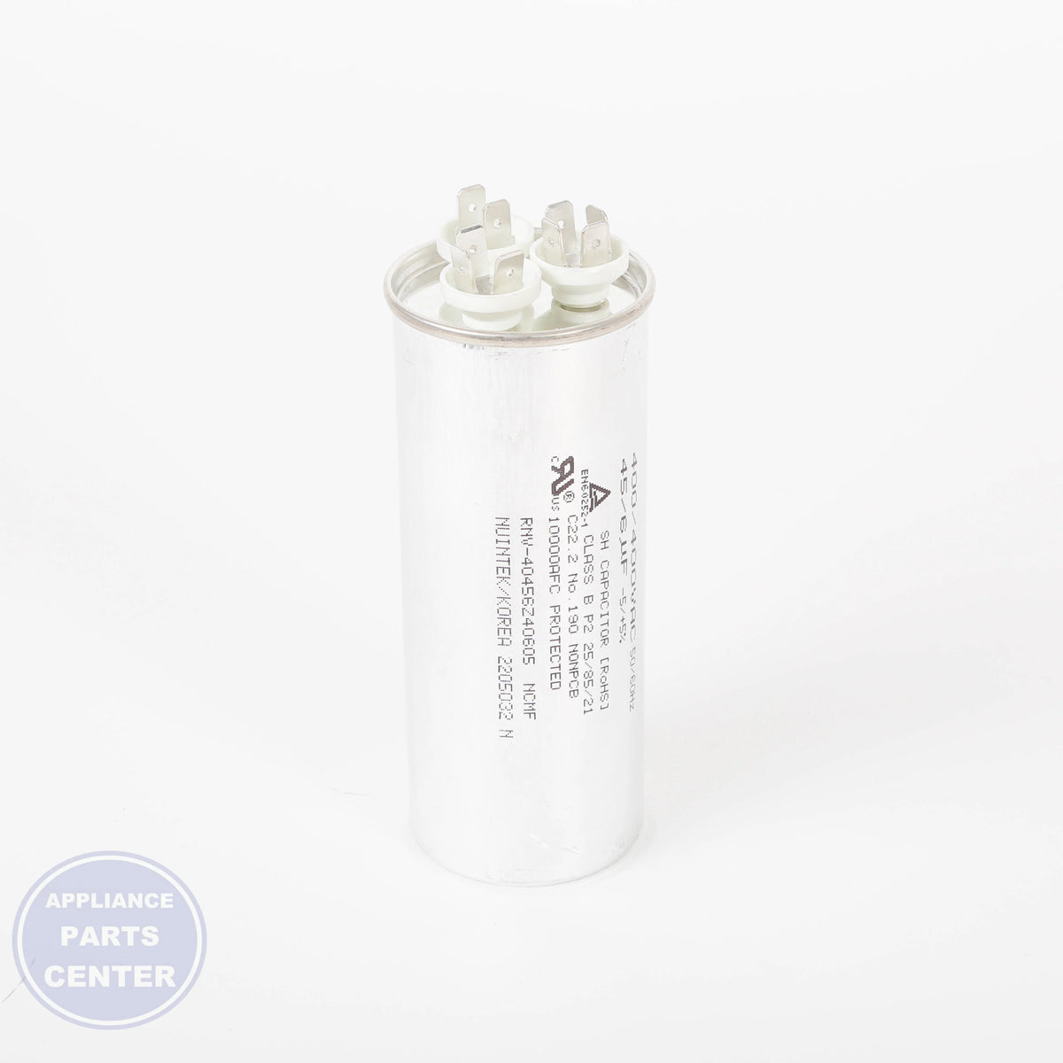 CAPACITOR,ELEC APPLIANCE FILM,RAD(DUAL) EAE43285410 - Detailed view of durable functionality