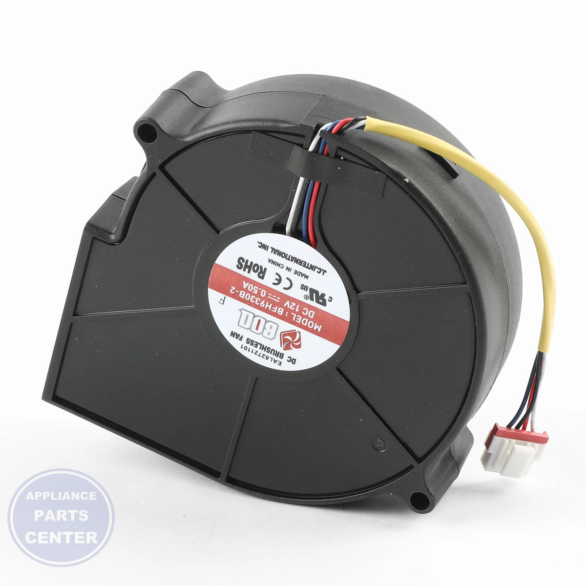L-G FAN MODULE EAL62721101 - Installation in L-G model showing key mounting points