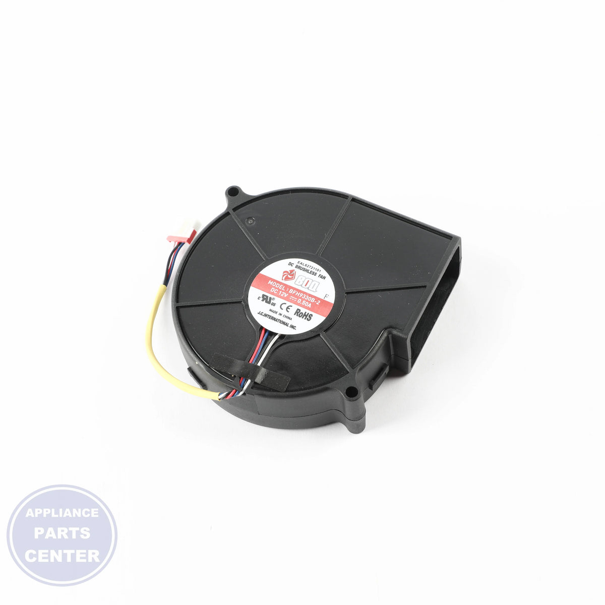 L-G FAN MODULE EAL62721101 - Installation in L-G model showing key mounting points