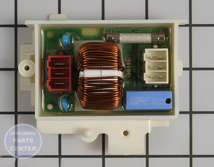 LG FILTER ASSEMBLY EAM60991301 - Main view showing Circuit Board & Timer for LGE Washing Machines