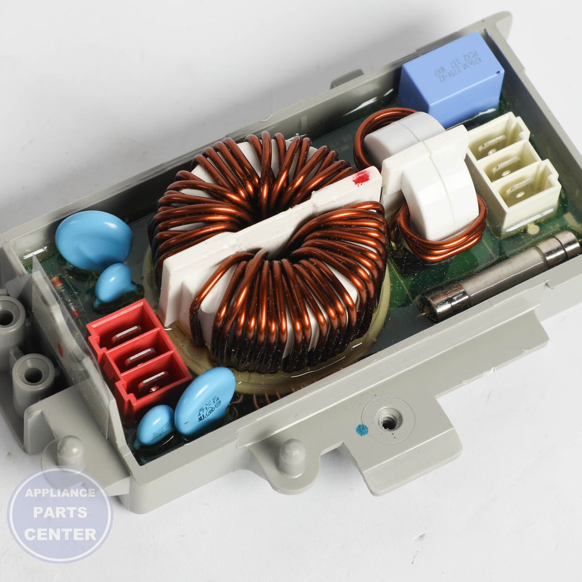 FILTER ASSEMBLY EAM62492306 - Detailed view of efficient dirt trapping