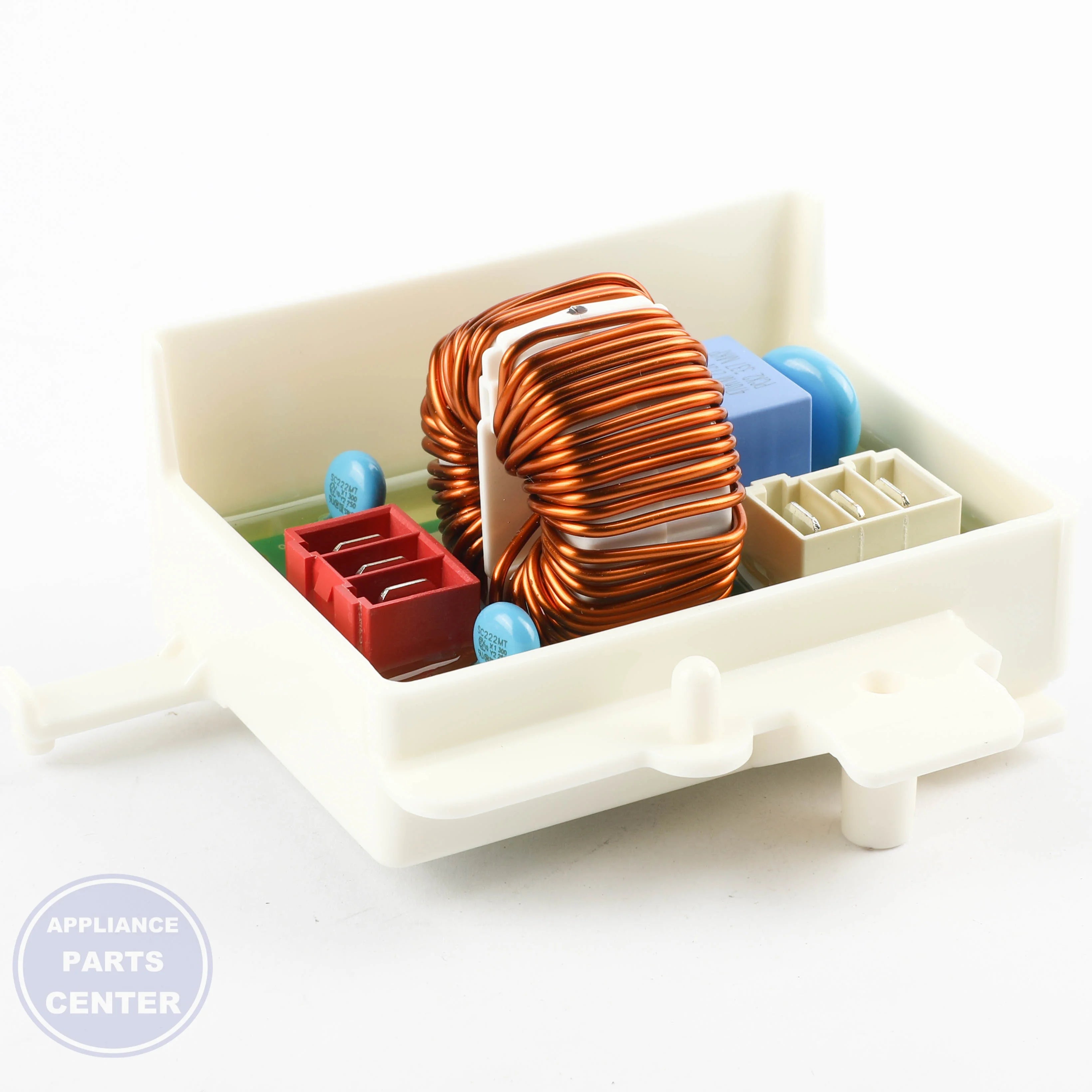 L-G FILTER ASSEMBLY EAM63891333 - Installation in L-G Dryer showing key mounting points