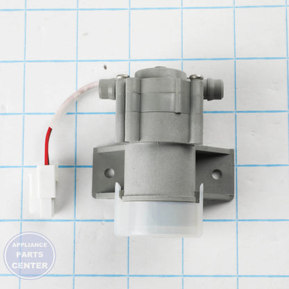 MOTOR ASSEMBLY EAU37148701 - Side view with precise technical specifications