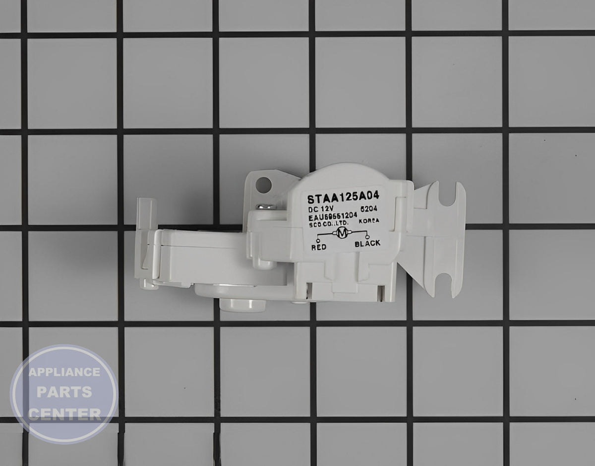 LG REFRIGERATOR DISPENSER MOTOR EAU59551204 - Detailed view of smooth operation