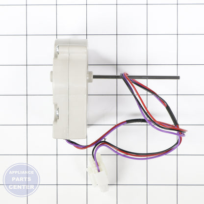 MOTOR,DC EAU60694507 - Side view with precise measurements