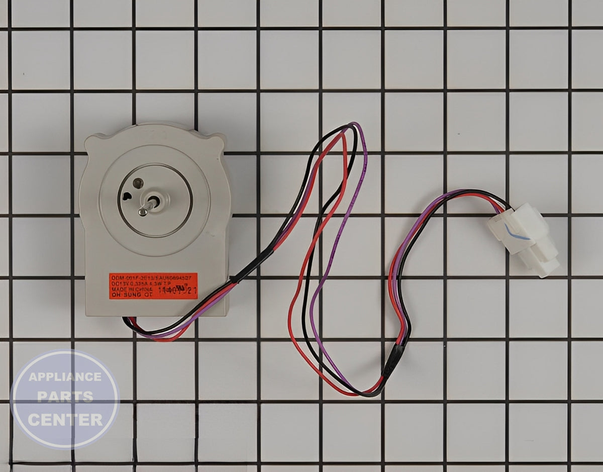 LG DC MOTOR EAU60694527 - Installation in LG Model X showing key mounting points