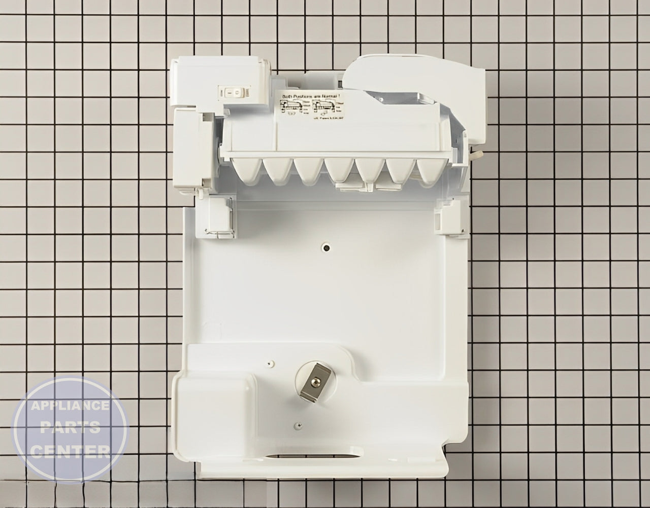 LG Refrigerator ICE MAKER ASSEMBLY AND DISPENSER MOTOR EAU60783827 - Main view showing ice production capacity for LG models