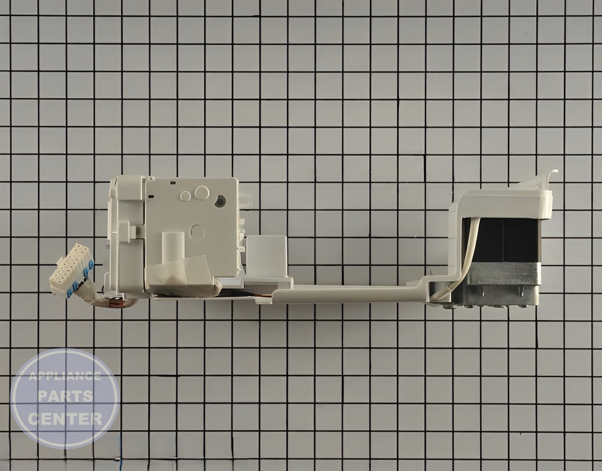 LG ICE MAKER AND AUGER MOTOR EAU60783850 - Installation in LGE Refrigerator showing key mounting points