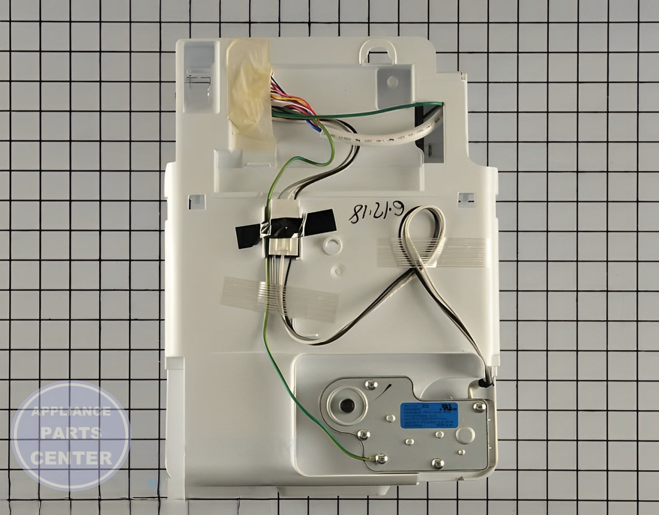 LG DISPENSER AC MOTOR EAU61004410 - Detailed view of reliable motor specifications