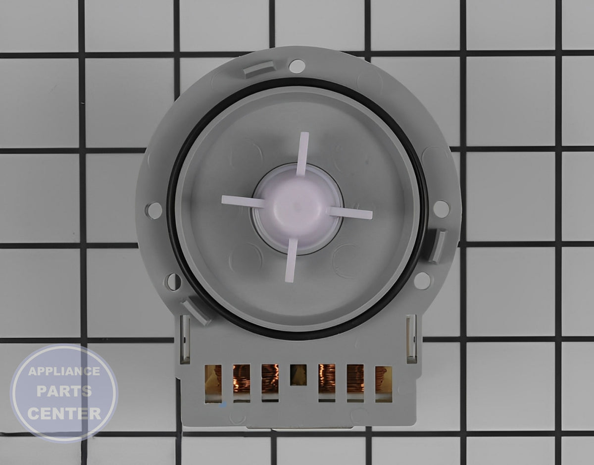 LG WASHER CIRCULATION PUMP ASSEMBLY EAU61383503 - Detailed view of durable construction
