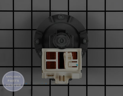 LG WASHER/DISHWASHER AC PUMP MOTOR ASSEMBLY EAU61383518 - Side view with reliable specifications