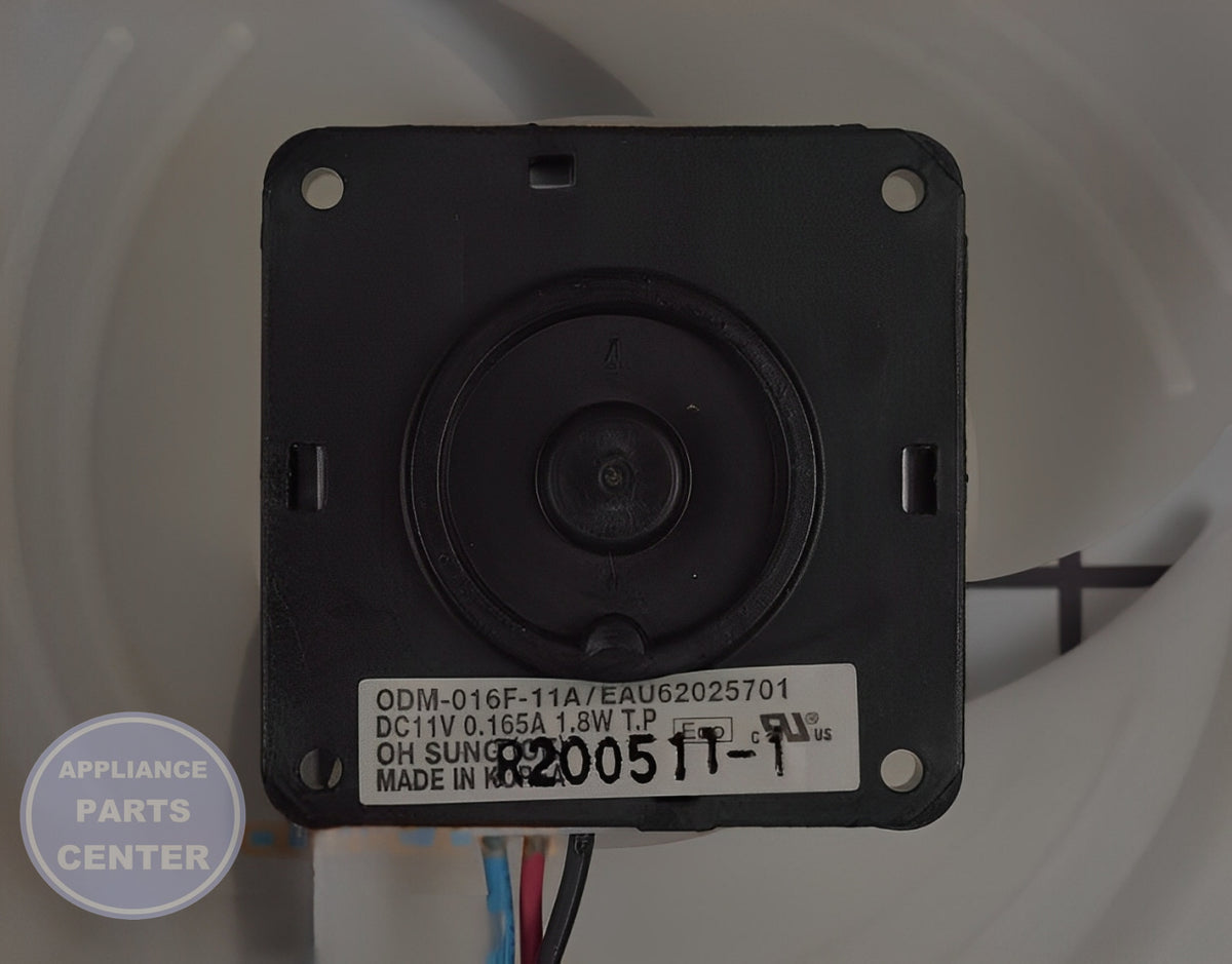 LG DC MOTOR EAU62025701 - Detailed view of high-performance technical details