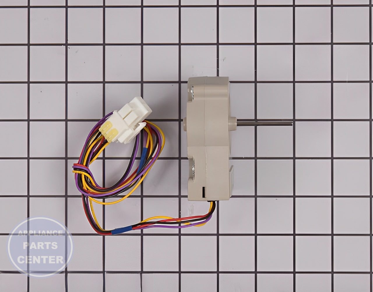 LG DC MOTOR EAU63103204 - Side view with precise specifications
