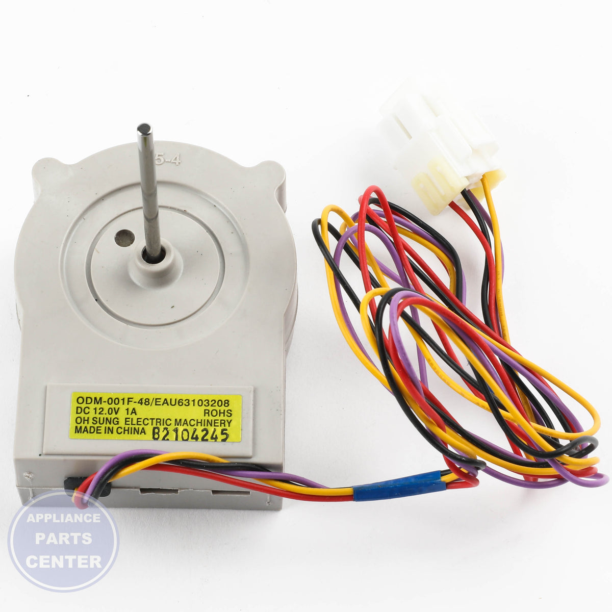 MOTOR,DC EAU63103208 - Detailed view of high-performance specs