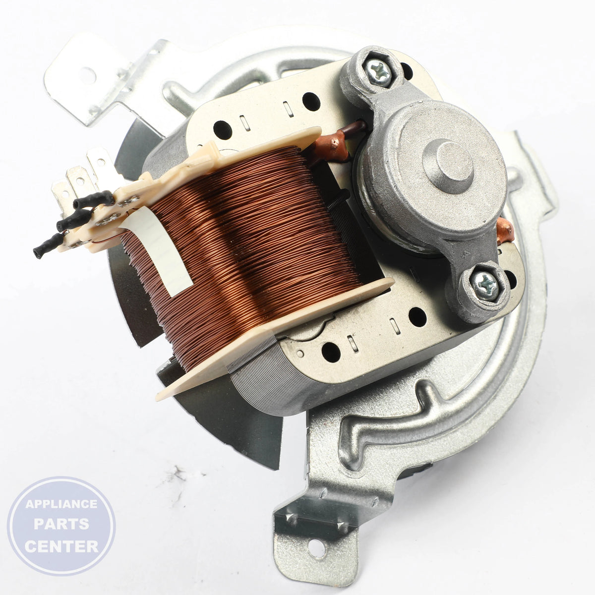 L-G MOTOR ASSEMBLY,AC,FAN EAU63303803 - Installation in L-G Range/Stove/Oven showing key mounting points