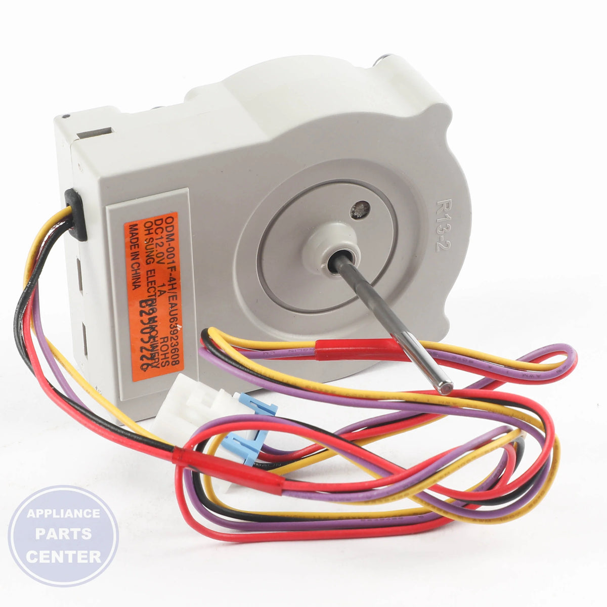 MOTOR ASSEMBLY,DC EAU63923608 - Detailed view of high-quality technical details