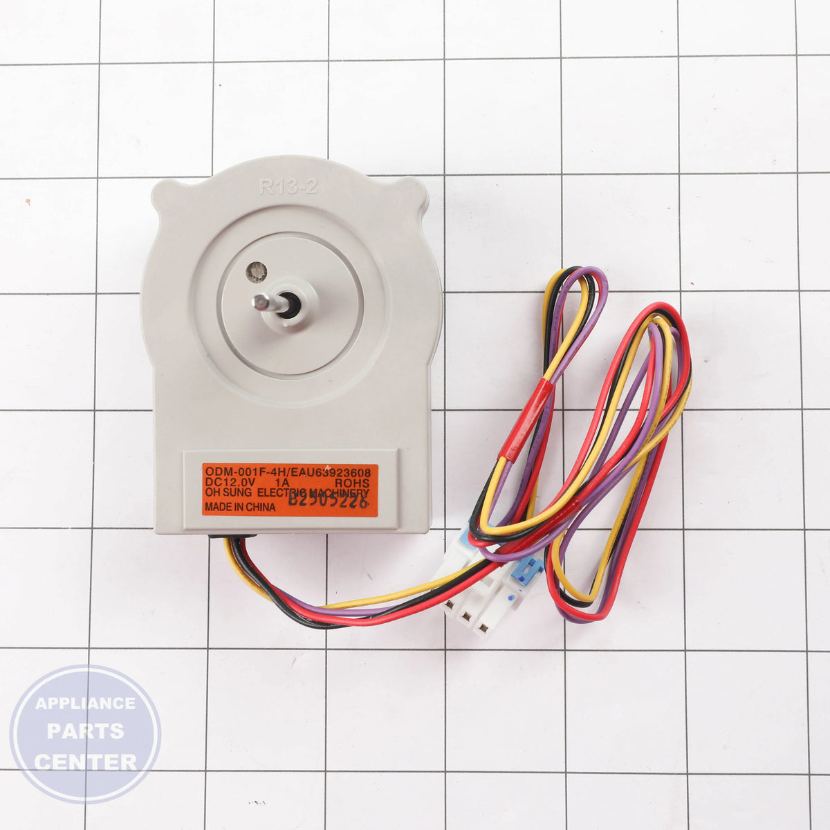LG MOTOR ASSEMBLY,DC EAU63923608 - Installation in LG [Model] showing key mounting points