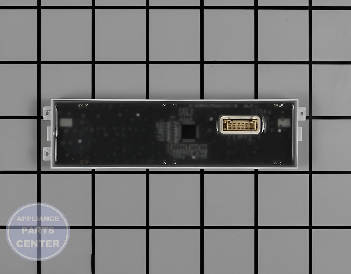 LG LED DISPLAY MODULE EAV64012008 - Detailed view of circuit board and timer details
