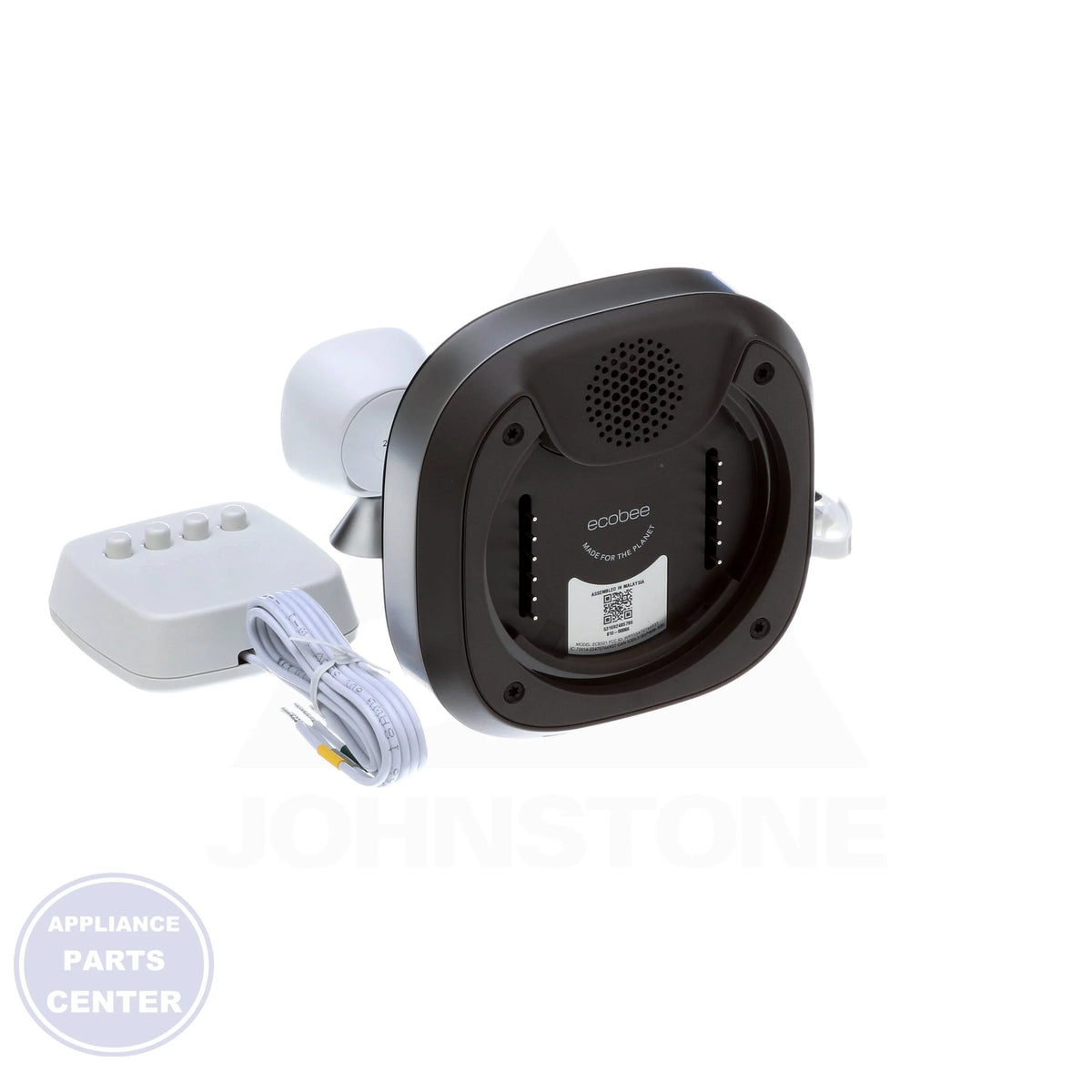 ecobee Smart Thermostat Premium EB-STATE6P-01 - Side view with compact dimensions 2.9"x6.9"x6.1"