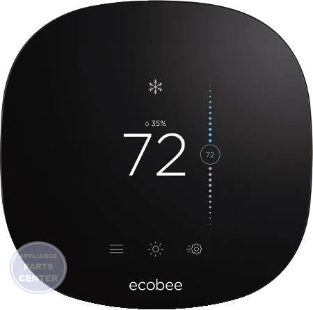 ecobee3 Lite Pro Smart Wi-Fi Thermostat EB-STATe3LTP-02 - Main view showing full-color touchscreen for various models