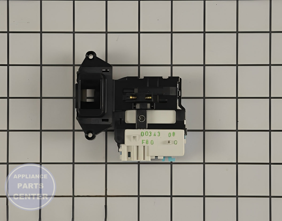 LG WASHER DOOR LOCK AND SWITCH ASSEMBLY EBF49827801 - Main view showing latch mechanism for LG 6601ER1004C