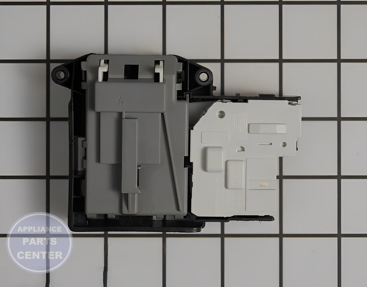 LG WASHER LID LOCK SWITCH ASSEMBLY EBF61315802 - Detailed view of essential technical details