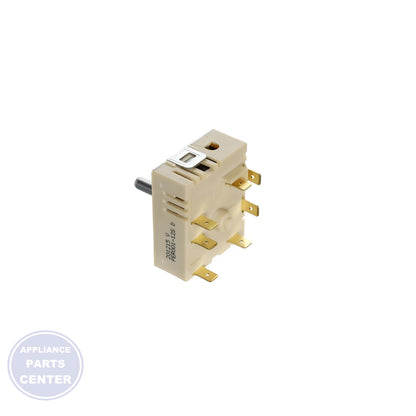 LG RANGE ROTARY SWITCH EBF62174902 - Installation in LG model showing key mounting points