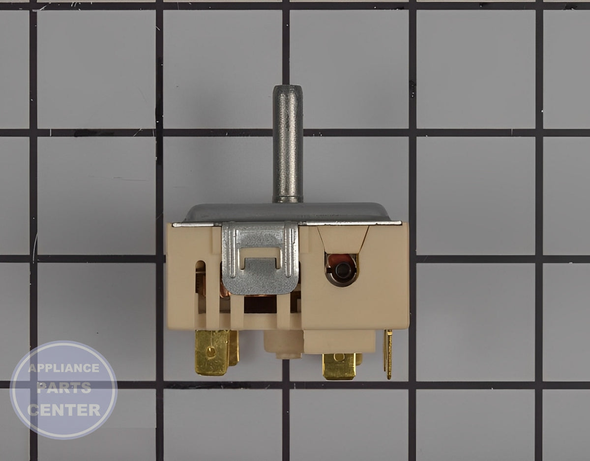 LG SWITCH-ROTARY EBF62174907 - Installation in LGE Range Model showing key mounting points