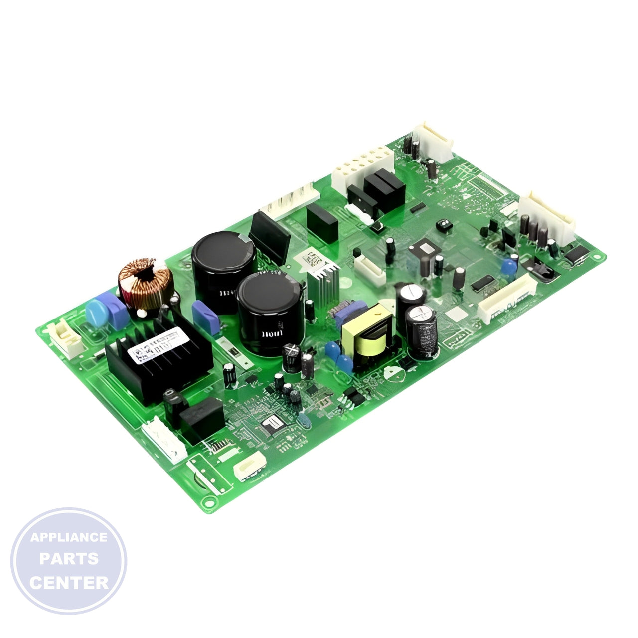LG REFRIGERATOR MAIN PCB ASSEMBLY EBR30299301 - Main view showing electronic components for LG refrigerator models
