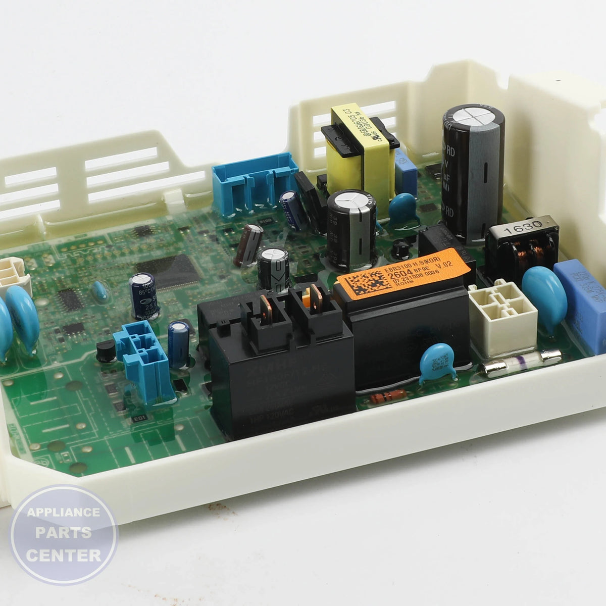 L-G PCB ASSEMBLY,MAIN EBR31002604 - Installation in L-G Dryer showing mounting points