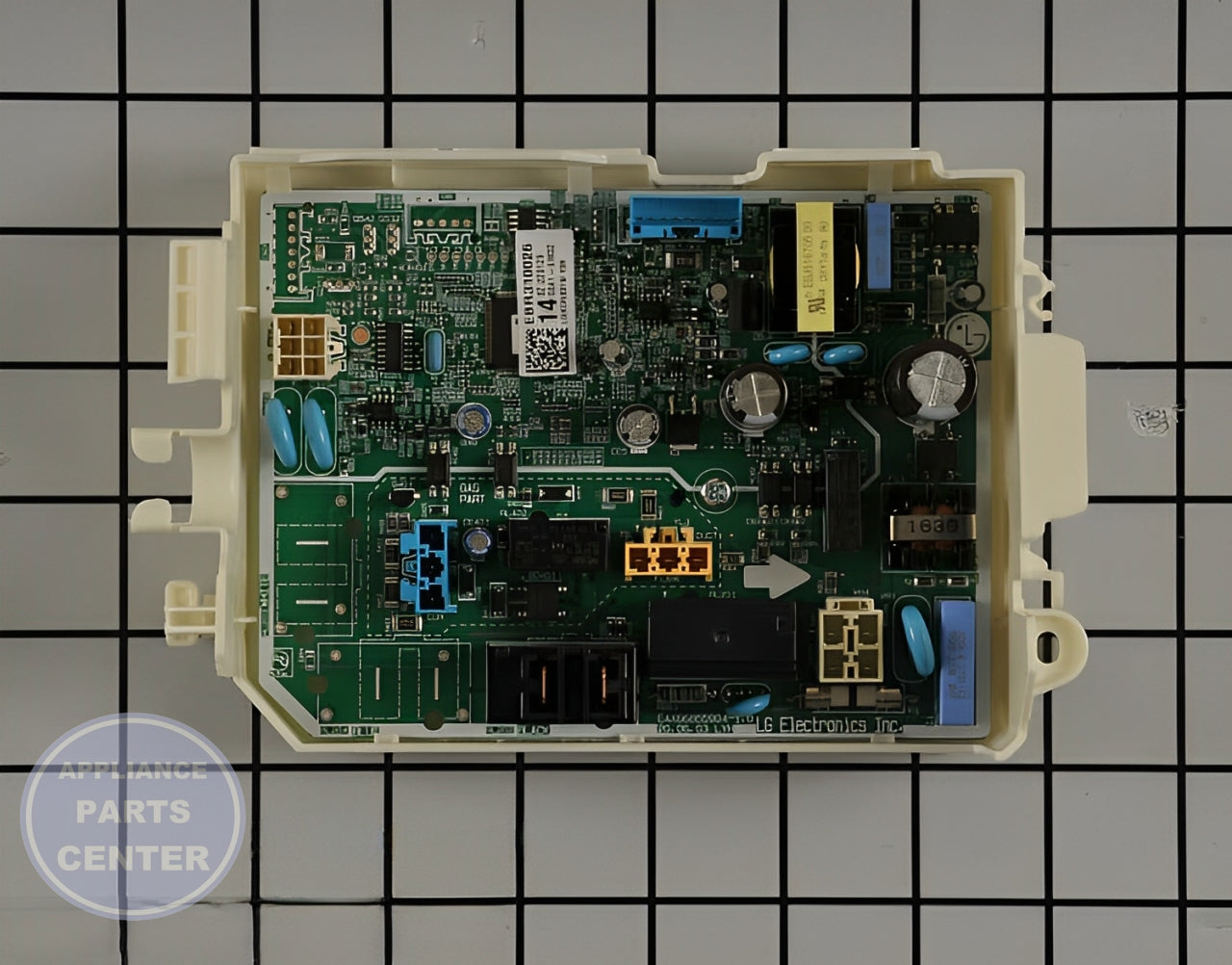 LG Main Control Board EBR31002614 - Main view showing precise circuit control for LG dryer models